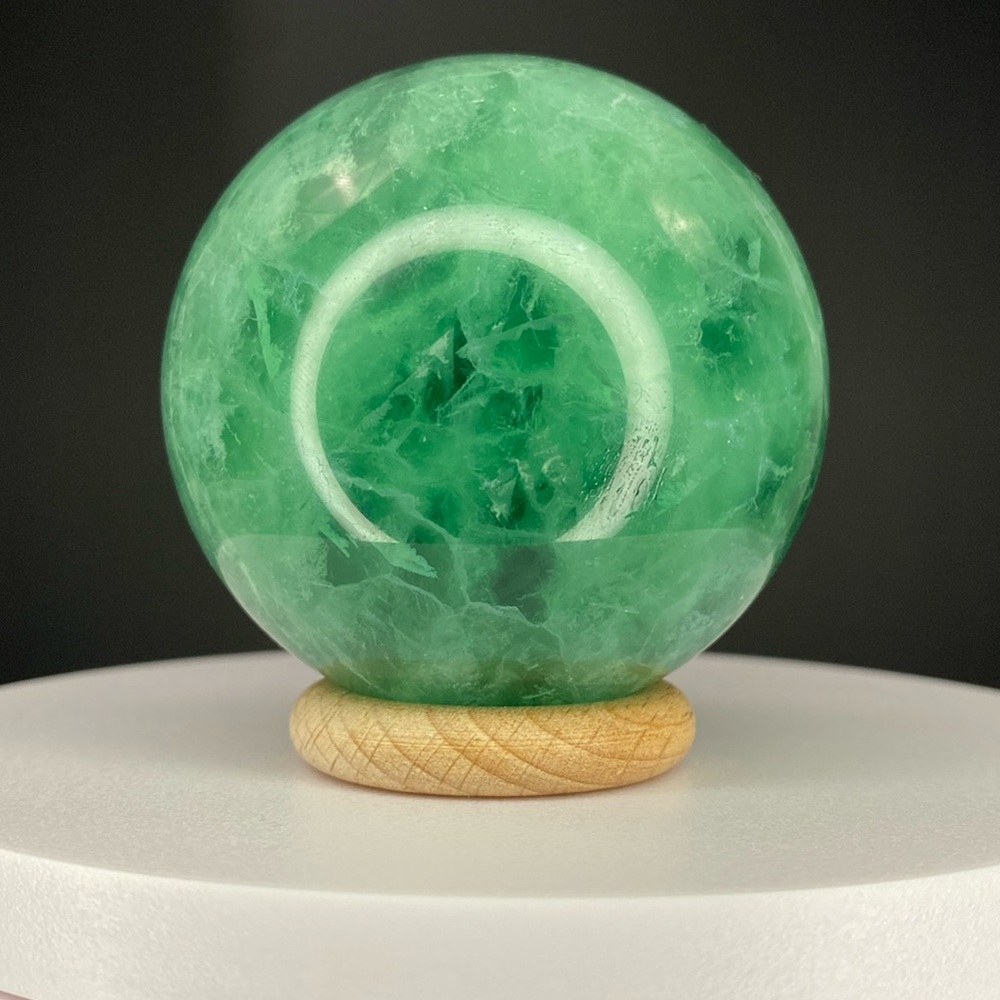 24. Fluorite Sphere